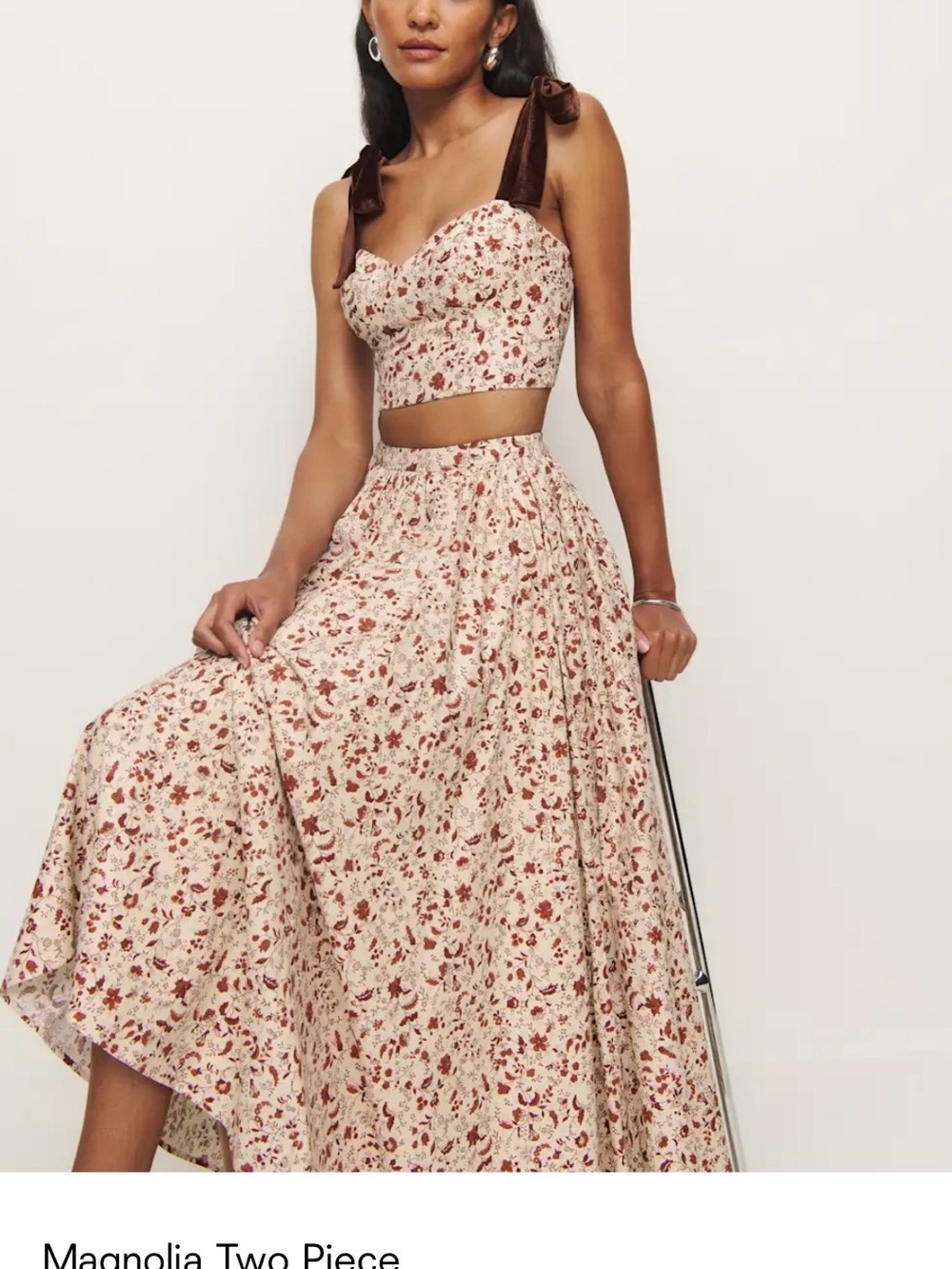 Reformation Magnolia Two Piece - Size 2 - Picture 2 of 4